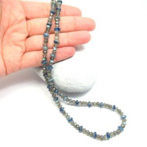 Labradorite and Kyanite Necklace